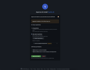 discord アプリケーションのソースコードをgithubアカウントに作成していいか